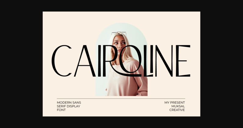 Cairoline Font Poster 3
