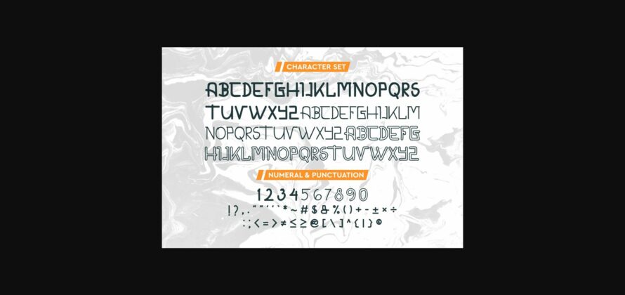 Calderdale Font Poster 6