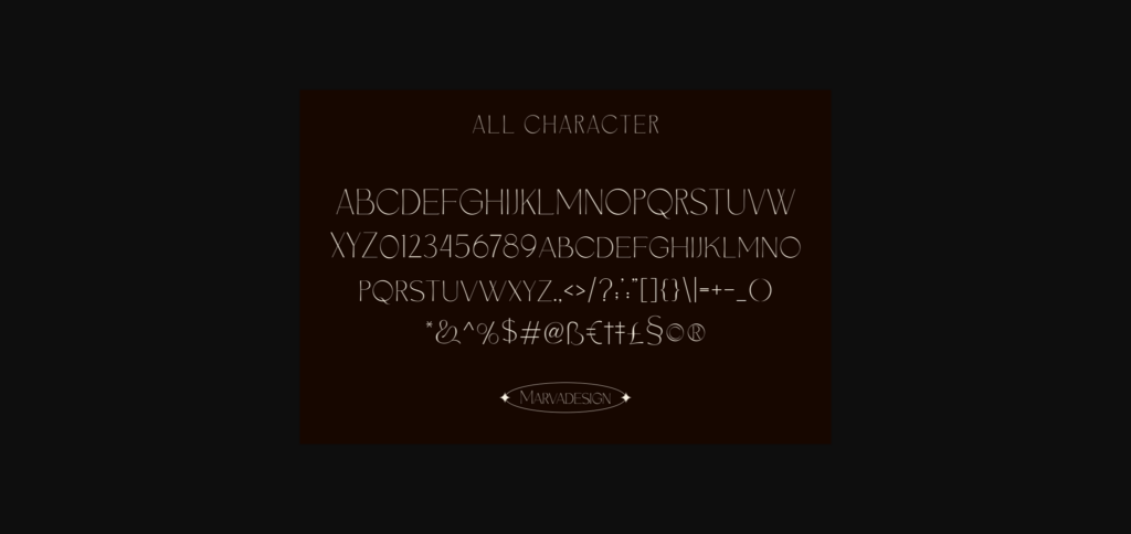Calkas Font Poster 4