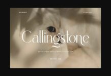 Callingstone Font Poster 1