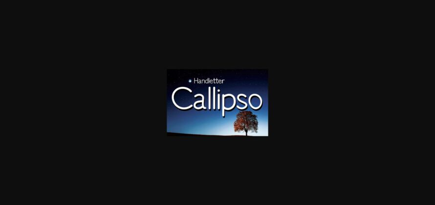 Callipso Font Poster 6