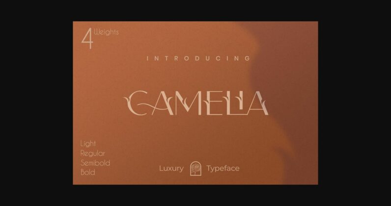 Camelia Font Poster 3