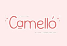 Camello Font Poster 1