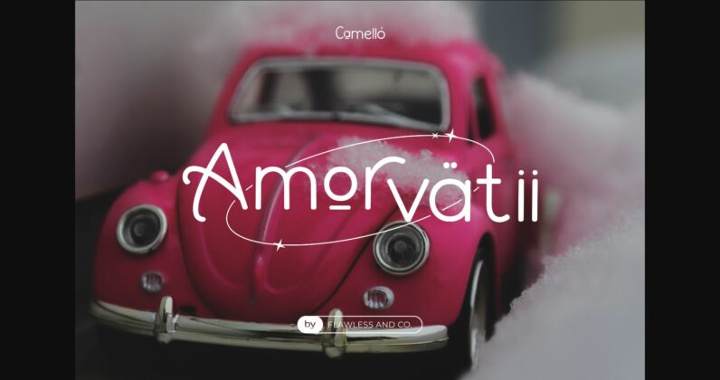 Camello Font Poster 8
