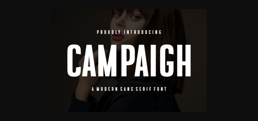 Campaigh Font Poster 3