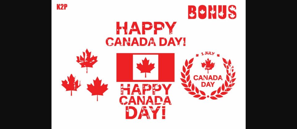 Canada Font Poster 7