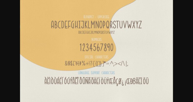 Candlewick Font Poster 5