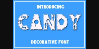 Candy Font Poster 1