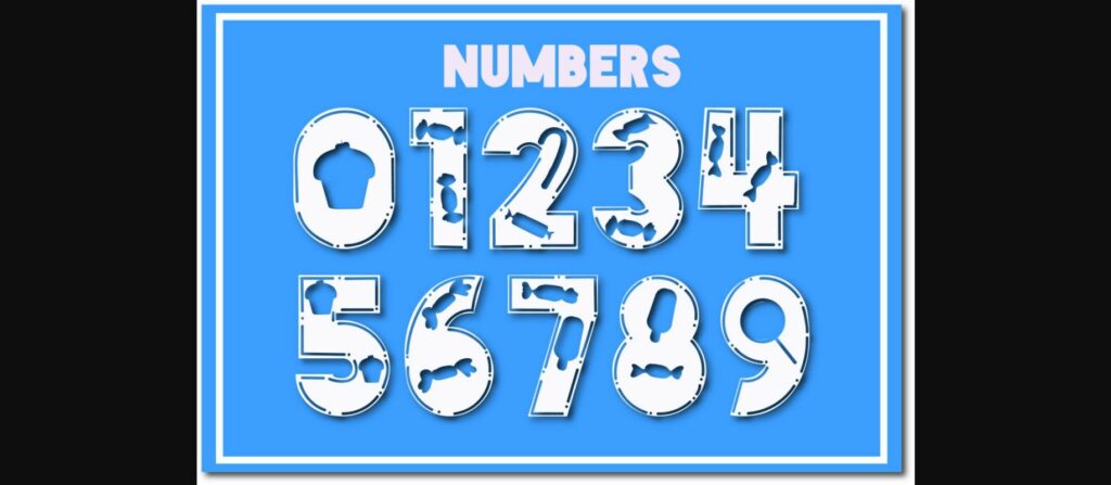 Candy Font Poster 5