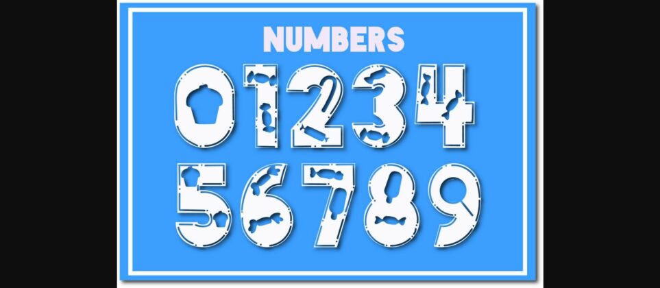 Candy Font Poster 5