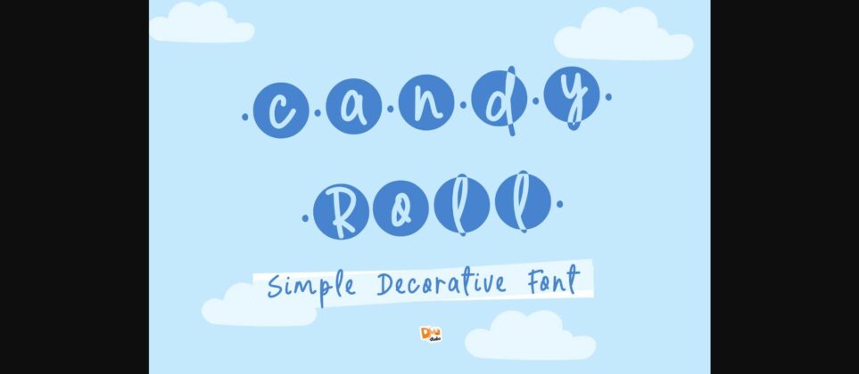 Candy Roll Font Poster 3