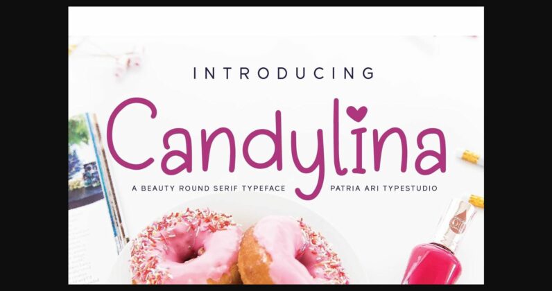 Candylina Font Poster 3