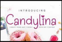 Candylina Font Poster 1