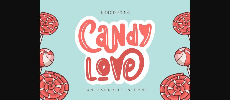 Candylove Font Poster 3