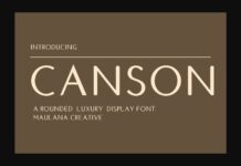 Canson Font Poster 1