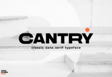 Cantry Font Poster 1