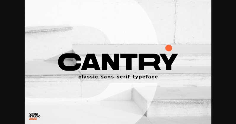 Cantry Font Poster 1