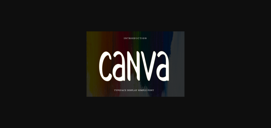 Canva Font Poster 3