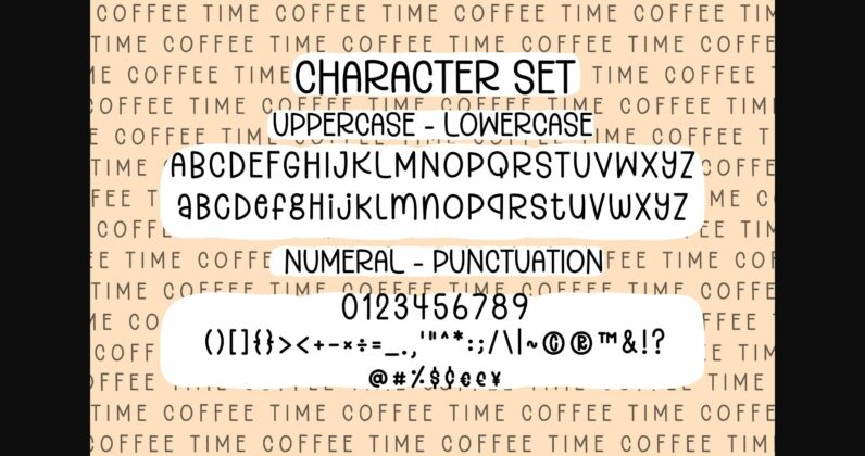 Caramel Macchiato Font Poster 7