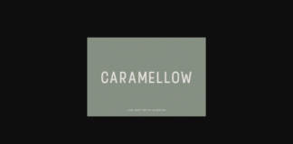 Caramellow Font Poster 1