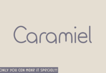 Caramiel Font Poster 1