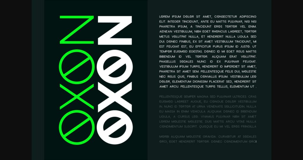 Carbido Font Poster 6