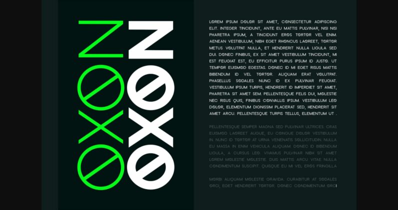 Carbido Font Poster 6