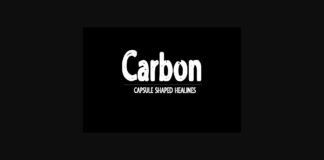 Carbon Font Poster 1