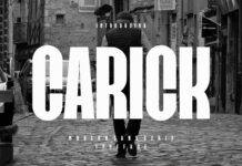 Carick Font Poster 1