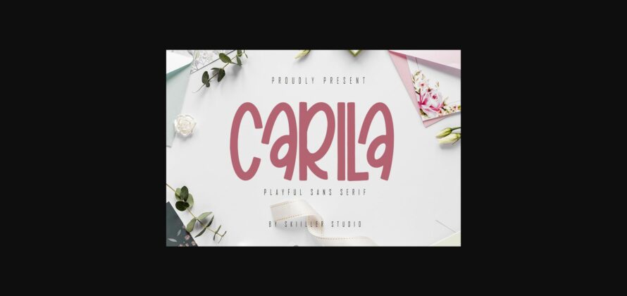 Carila Font Poster 3