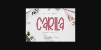 Carila Font Poster 1