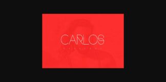 Carlos Font Poster 1