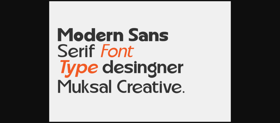 Carltine Font Poster 5