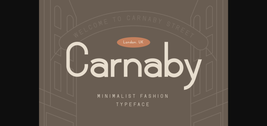 Carnaby Font Poster 3