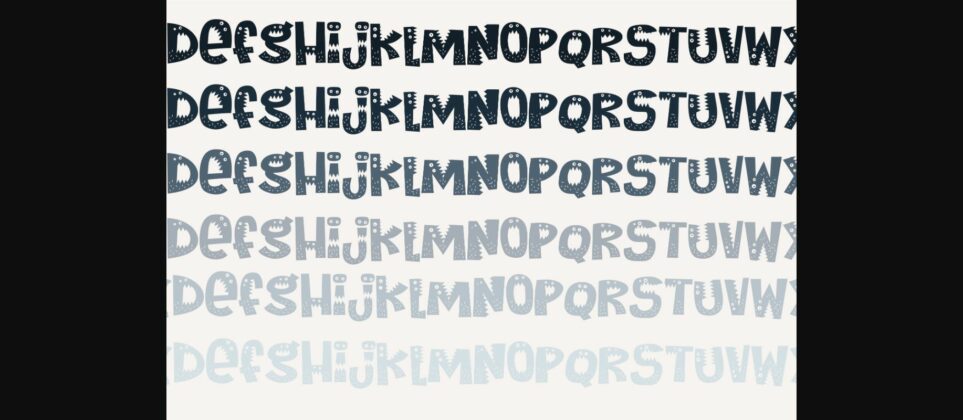 Carnivore Font Poster 7