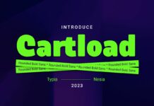 Cartload Font Poster 1