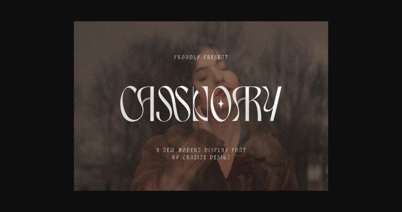 Cassnoary Font Poster 1