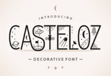 Casteloz Font Poster 1