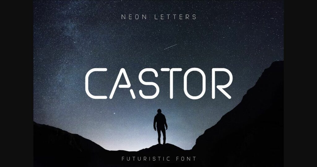 Castor Font Poster 1