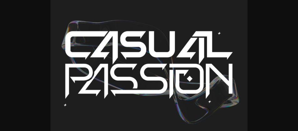 Casual Passion Font Poster 1