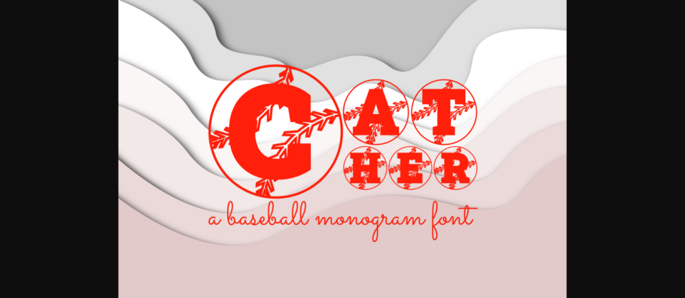 Catcher Font Poster 1