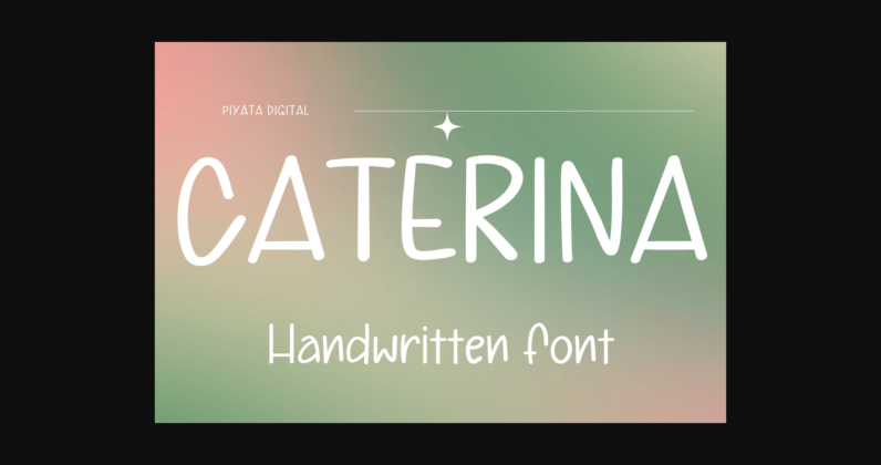 Caterina Font Poster 3