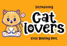 Catlovers Font Poster 1