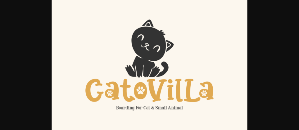 Catlovers Font Poster 4