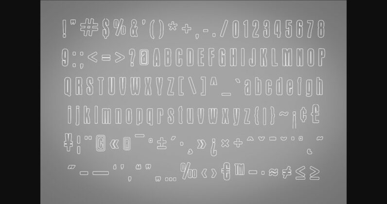 Cavalier Font Poster 4