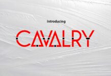 Cavalry Font Poster 1