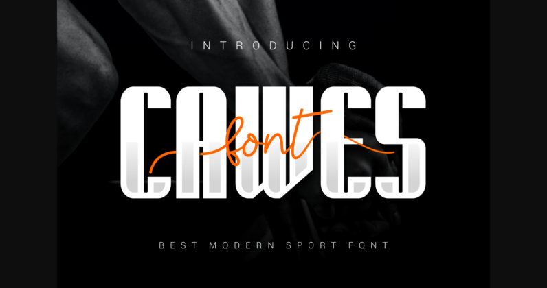 Cawes Font Poster 3