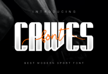 Cawes Font Poster 1