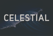 Celestial Font Poster 1