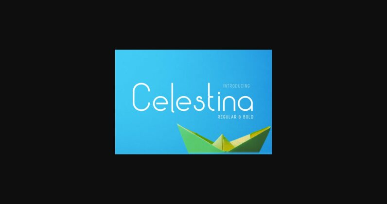 Celestina Font Poster 3